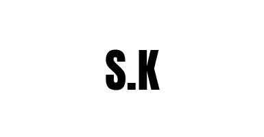 s.k Logo